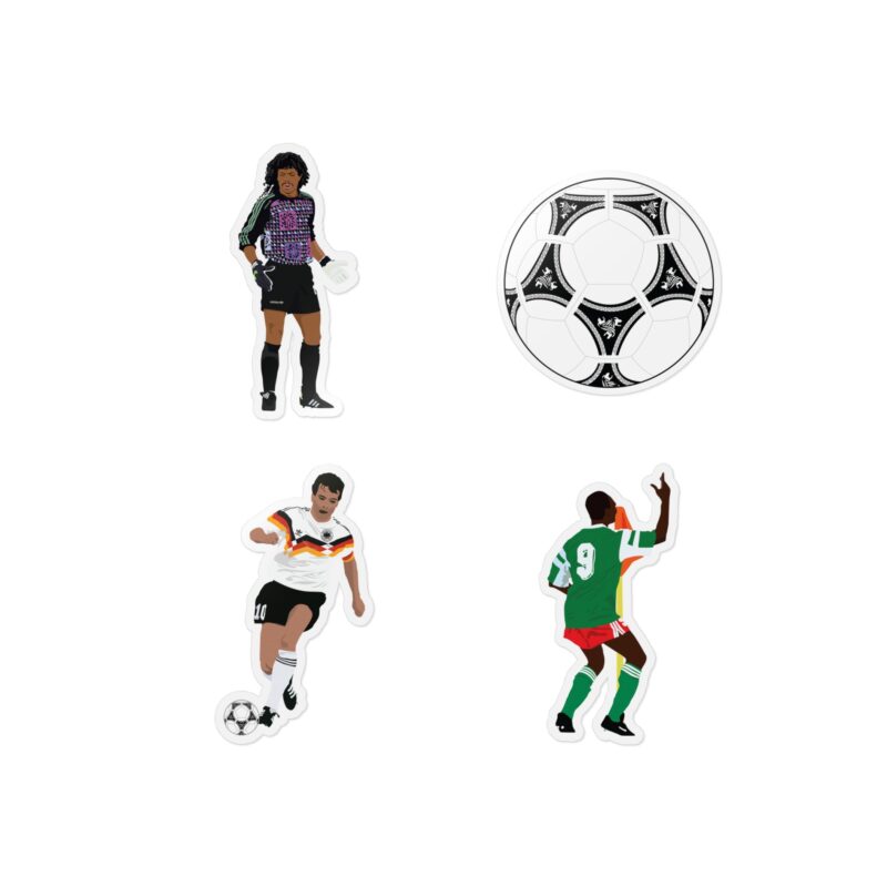 90s Stickers (Milla, Higuita, Mathaus) - Image 3