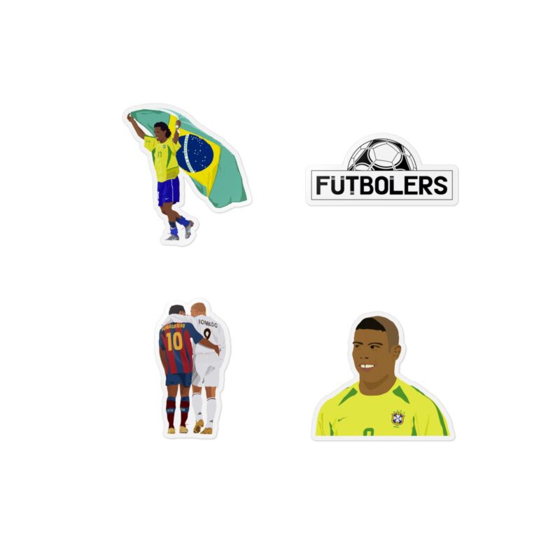 Jogo Bonito 🇧🇷 ⚽ Stickers (Ronaldo + Ronaldinho) - Image 4